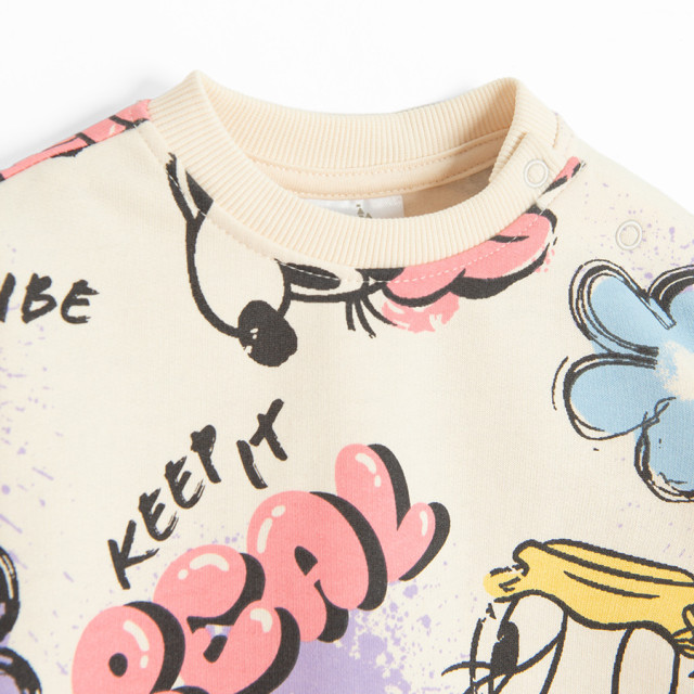 Спортен комплект 2бр. MINNIE & FRIENDS, цвят: Кремав