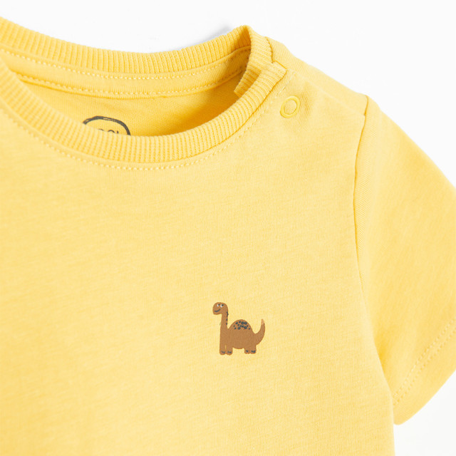 Тениска с къс ръкав, цвят: Жълт