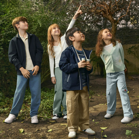 Яке, цвят: Син