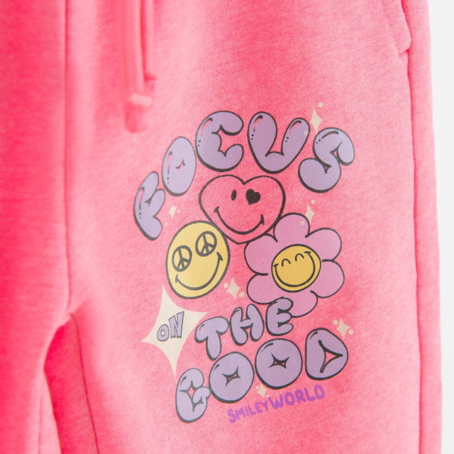 Спортен панталон SMILEY, цвят: Цикламен