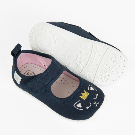 Пантофи, цвят: Морско син