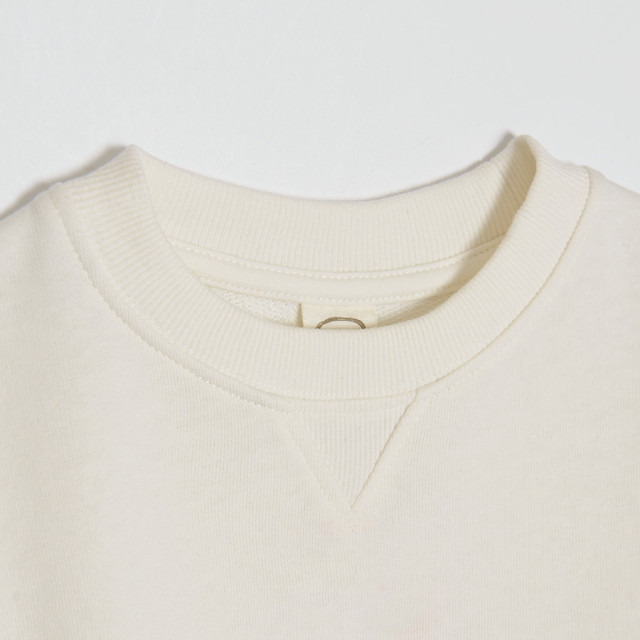 Блуза с дълъг ръкав, цвят: Кремав