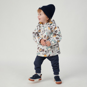 Спортен панталон, цвят: Морско син