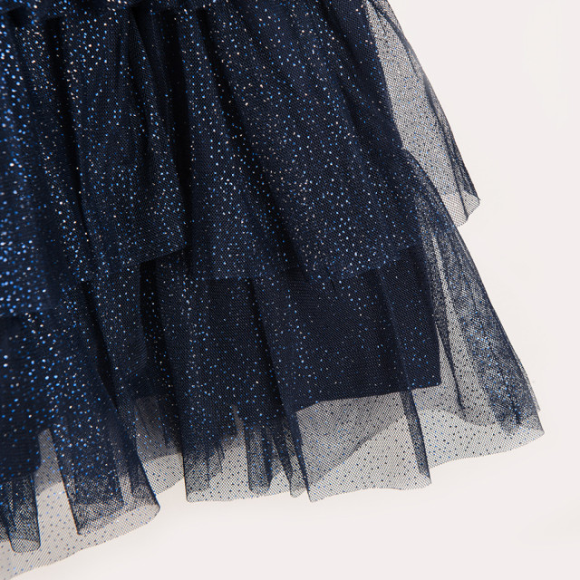 Рокля с дълъг ръкав MINNIE MOUSE, цвят: Морско син