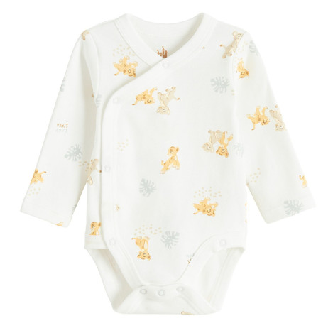 Боди с дълъг ръкав 2бр. THE LION KING, цвят: Бял