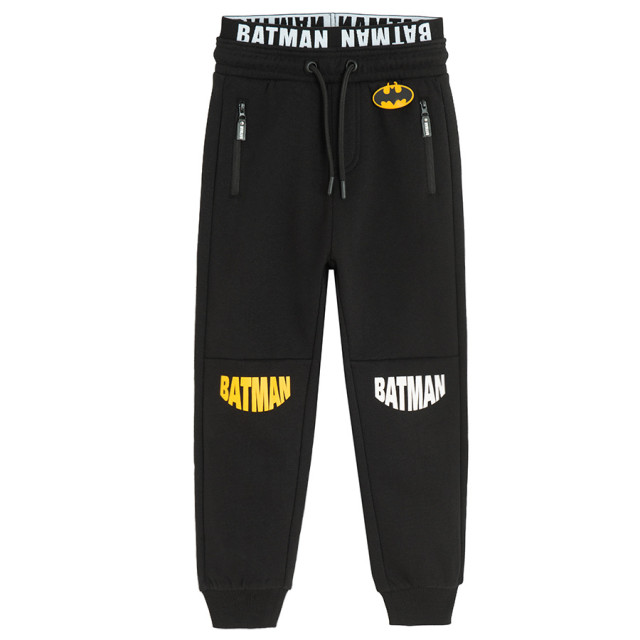 Спортен панталон BATMAN, цвят: Черен