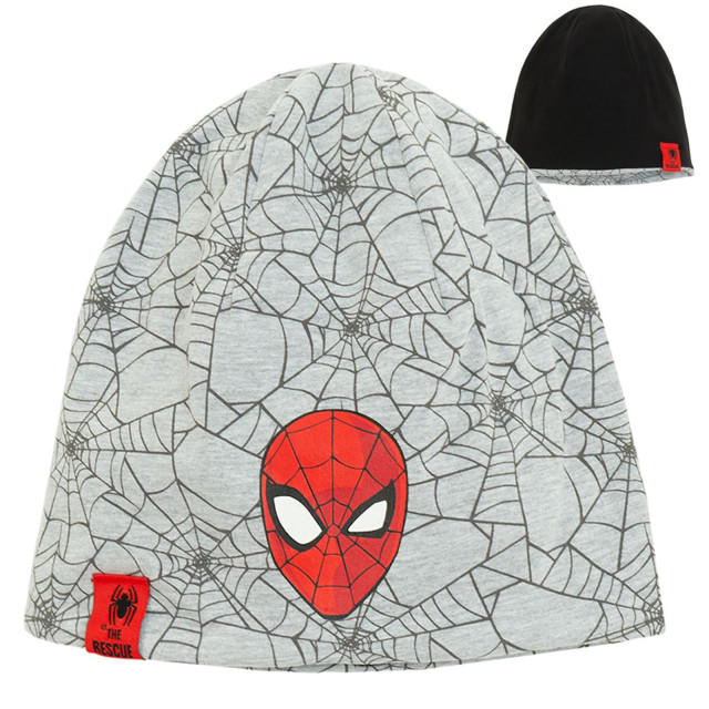 Шапка SPIDER-MAN, цвят: Сив