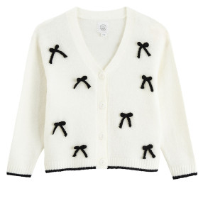 Жилетка, цвят: Бял