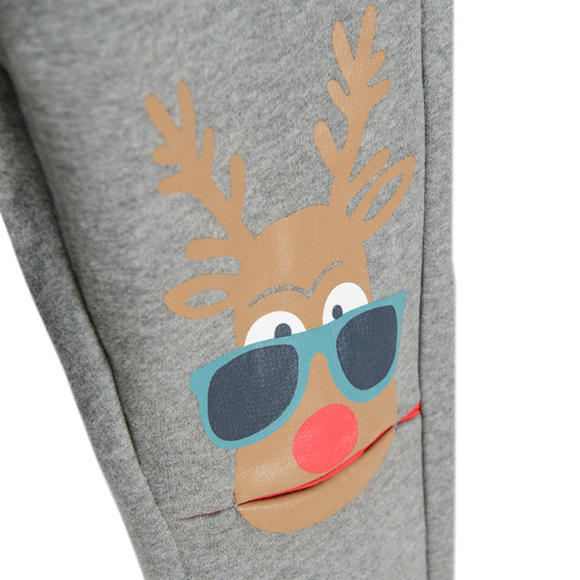 Спортен панталон, цвят: Сив меланж