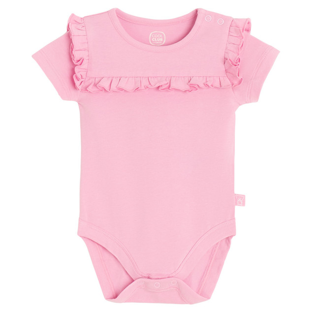 Боди с къс ръкав 2бр., цвят: Микс