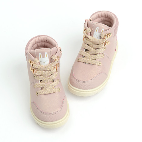 Високи обувки, цвят: Светло розов