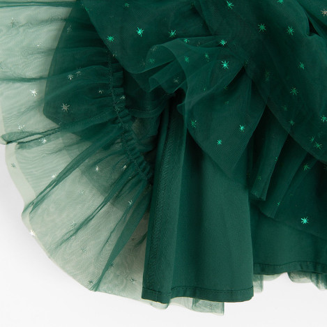 Рокля с дълъг ръкав, цвят: Зелен