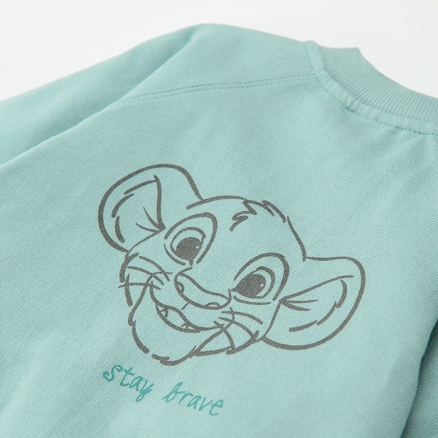 Суитчър THE LION KING, цвят: Тюркоазен