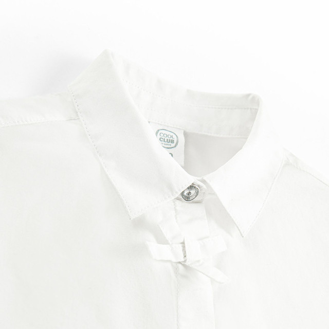 Риза с дълъг ръкав, цвят: Бял