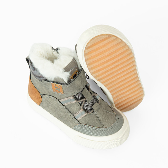 Ботуши, цвят: Сив