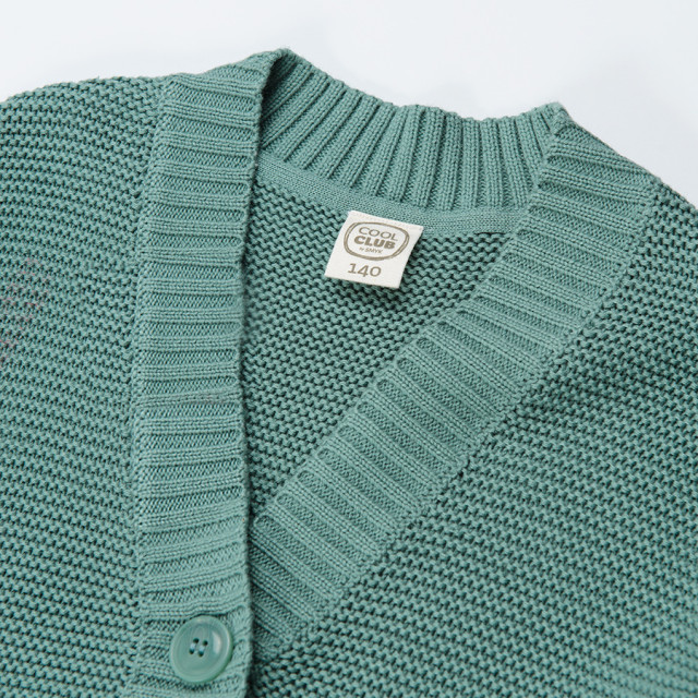 Жилетка, цвят: Тюркоазен