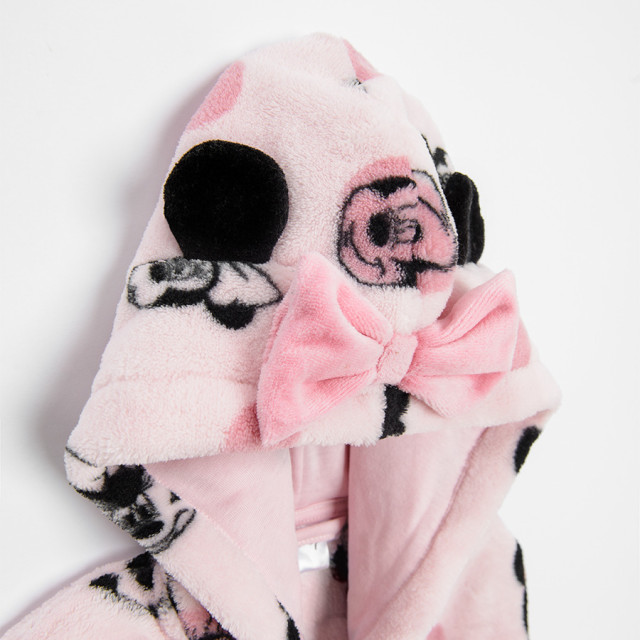 Халат MINNIE MOUSE, цвят: Светло розов