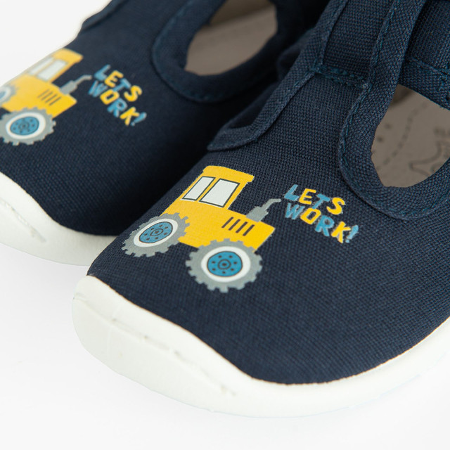 Пантофи, цвят: Син