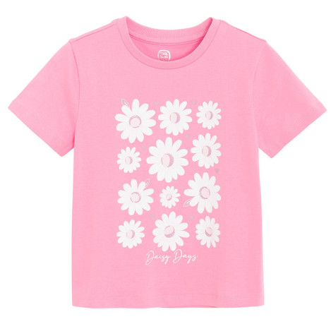 Тениска с къс ръкав, цвят: Розов