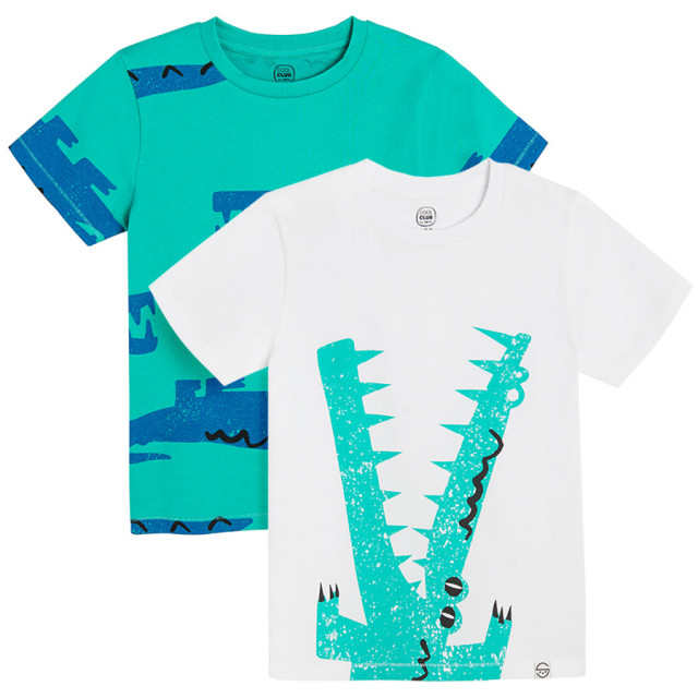 Тениска с къс ръкав 2бр., цвят: Микс