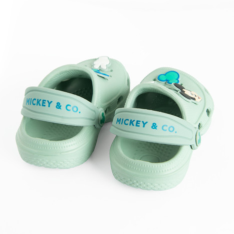 Плажни чехли MICKEY & FRIENDS, цвят: Светло зелен