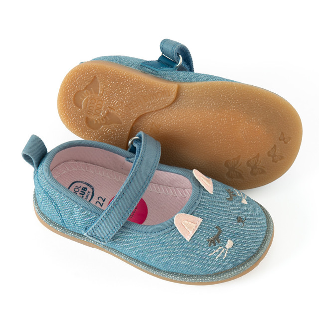 Пантофи, цвят: Син