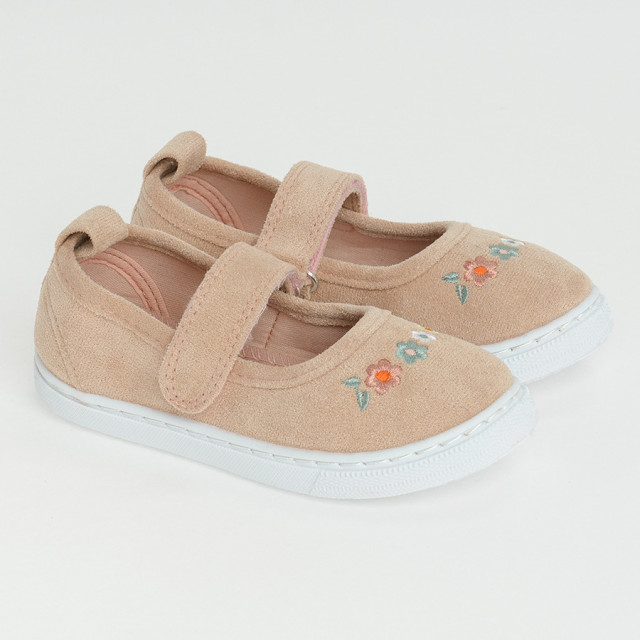 Пантофи, цвят: Бежов