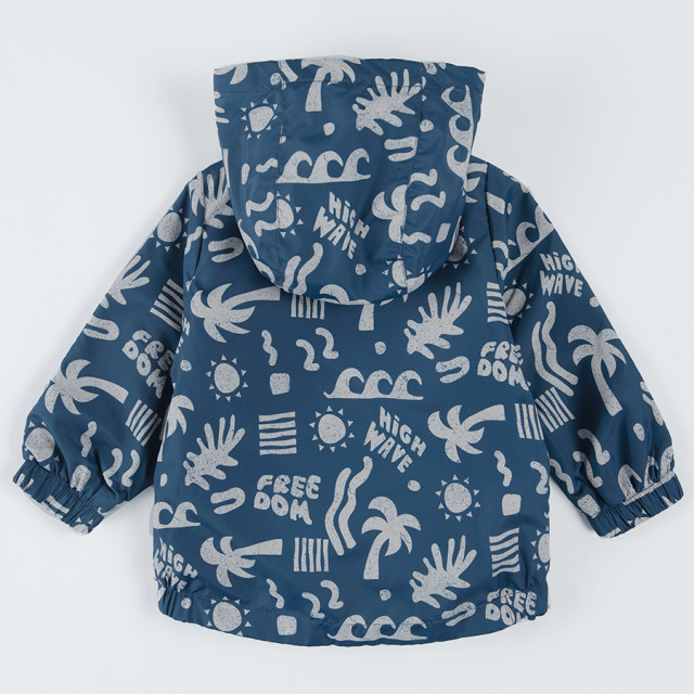 Яке, цвят: Морско син