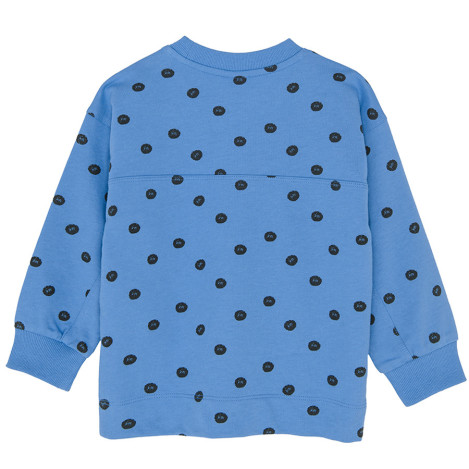 Блуза с дълъг ръкав, цвят: Син