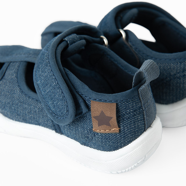 Пантофи, цвят: Син