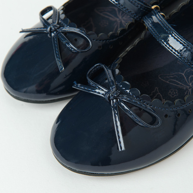 Балеринки, цвят: Морско син