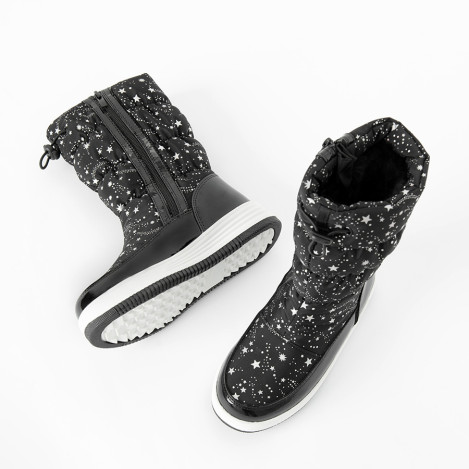 Зимни ботуши, цвят: Черен