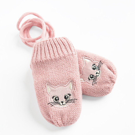 Ръкавици, цвят: Розов