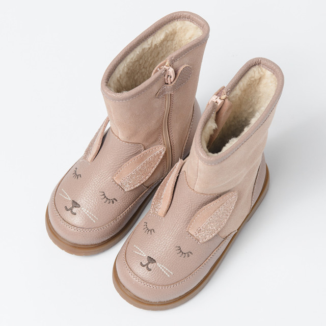 Ботуши, цвят: Светло розов