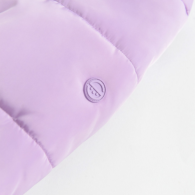 Палто, цвят: Виолетов