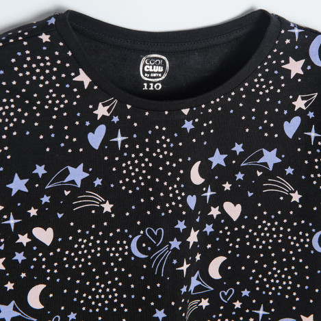 Рокля с дълъг ръкав, цвят: Черен