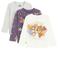 Тениска с дълъг ръкав 3бр. PAW PATROL, цвят: Микс