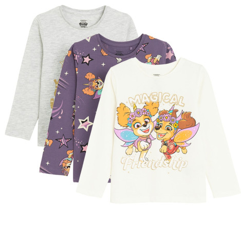 Тениска с дълъг ръкав 3бр. PAW PATROL, цвят: Микс