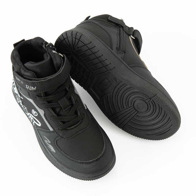 Високи обувки, цвят: Черен