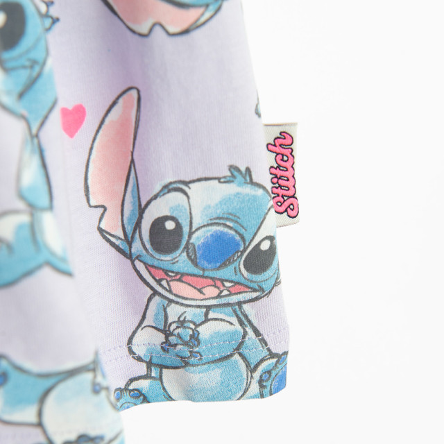 Рокля без ръкав LILO & STITCH, цвят: Виолетов