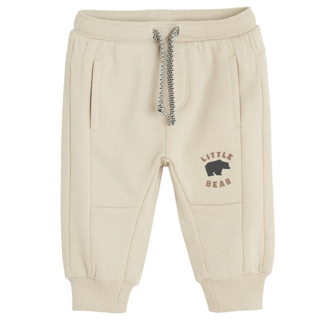 Спортен панталон, цвят: Светло бежово