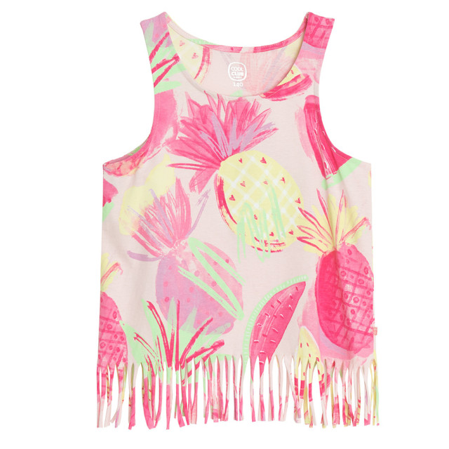 Блуза без ръкави, цвят: Микс