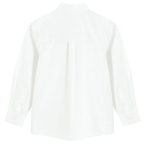 Риза с дълъг ръкав, цвят: Бял