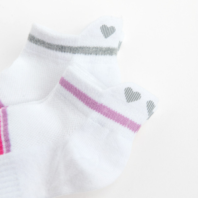 Къси чорапи 3бр., цвят: Бял