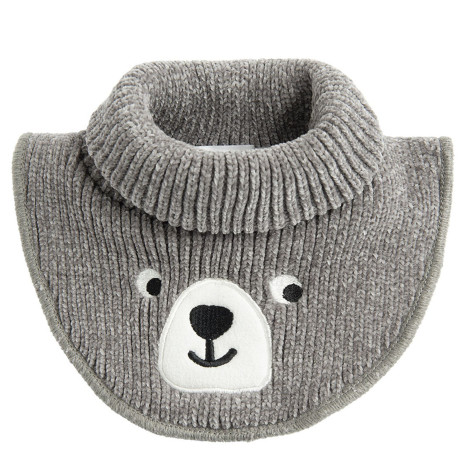 Шал СНУД, цвят: Сив