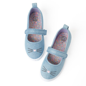 Пантофи, цвят: Син