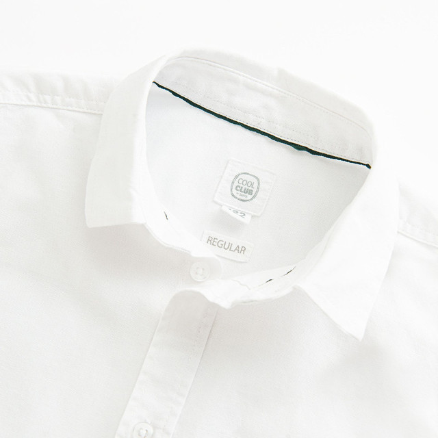 Риза с дълъг ръкав, цвят: Бял