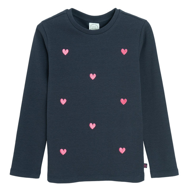 Тениска с дълъг ръкав, цвят: Син