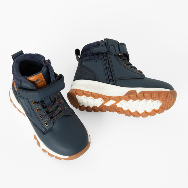 Високи обувки, цвят: Морско син