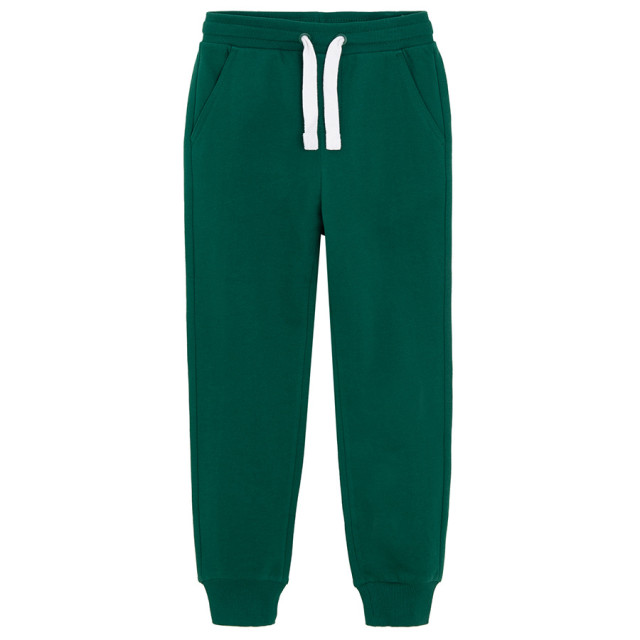 Спортен панталон, цвят: Тъмно зелен